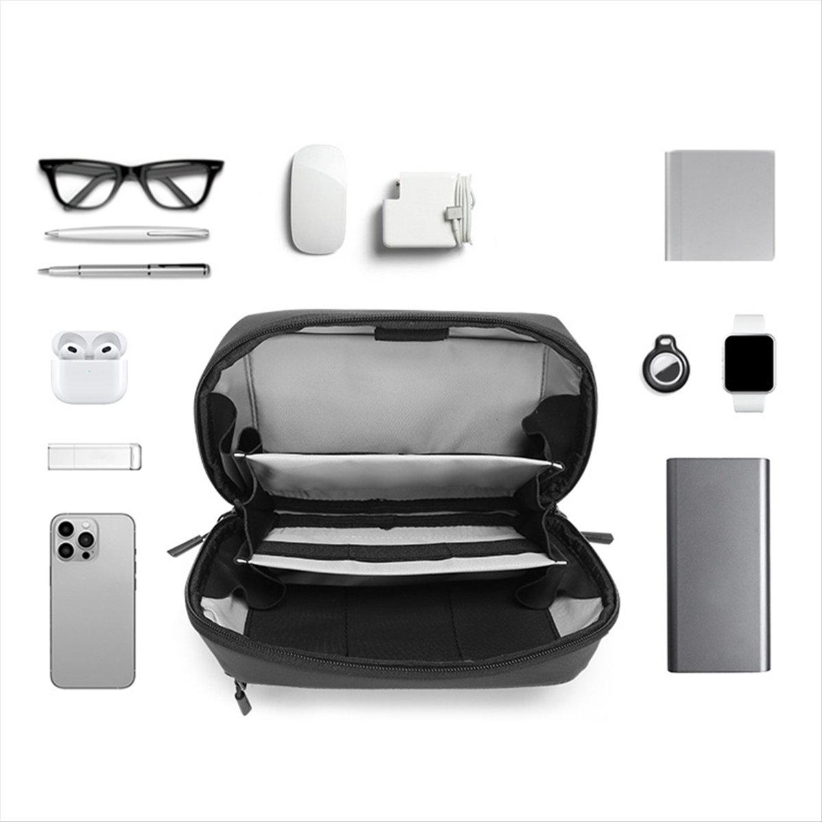Tech Accessories Case - ☶ ❈ ＊ ♥ AC1578-Wodoodporna torba