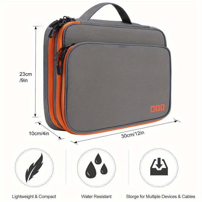Wielowarstwowa, przenośna torb – Tech Accessories Case recenzja i cena
