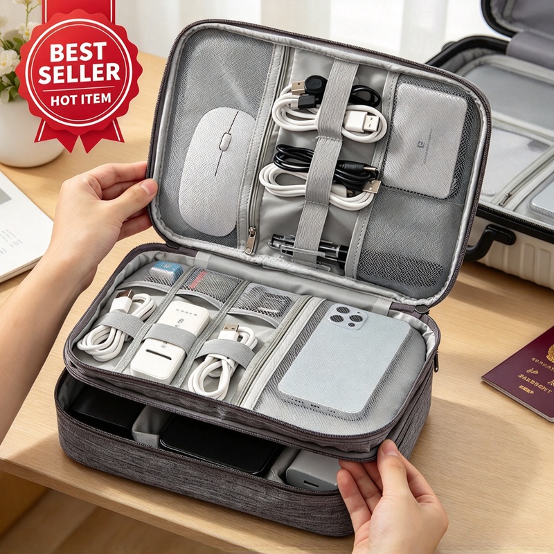 Przenośna, wodoodporna torba d – Tech Accessories Case recenzja i cena