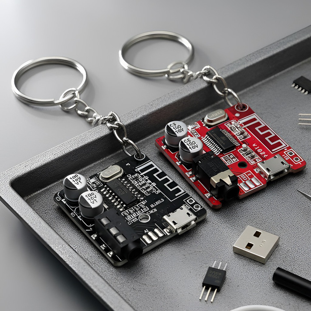 Brelok w stylu cyberpunk z pły – Tech Accessories Storage recenzja i cena